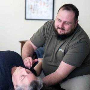 Neuromuscular therapy shoulder work at Organic Mechanics